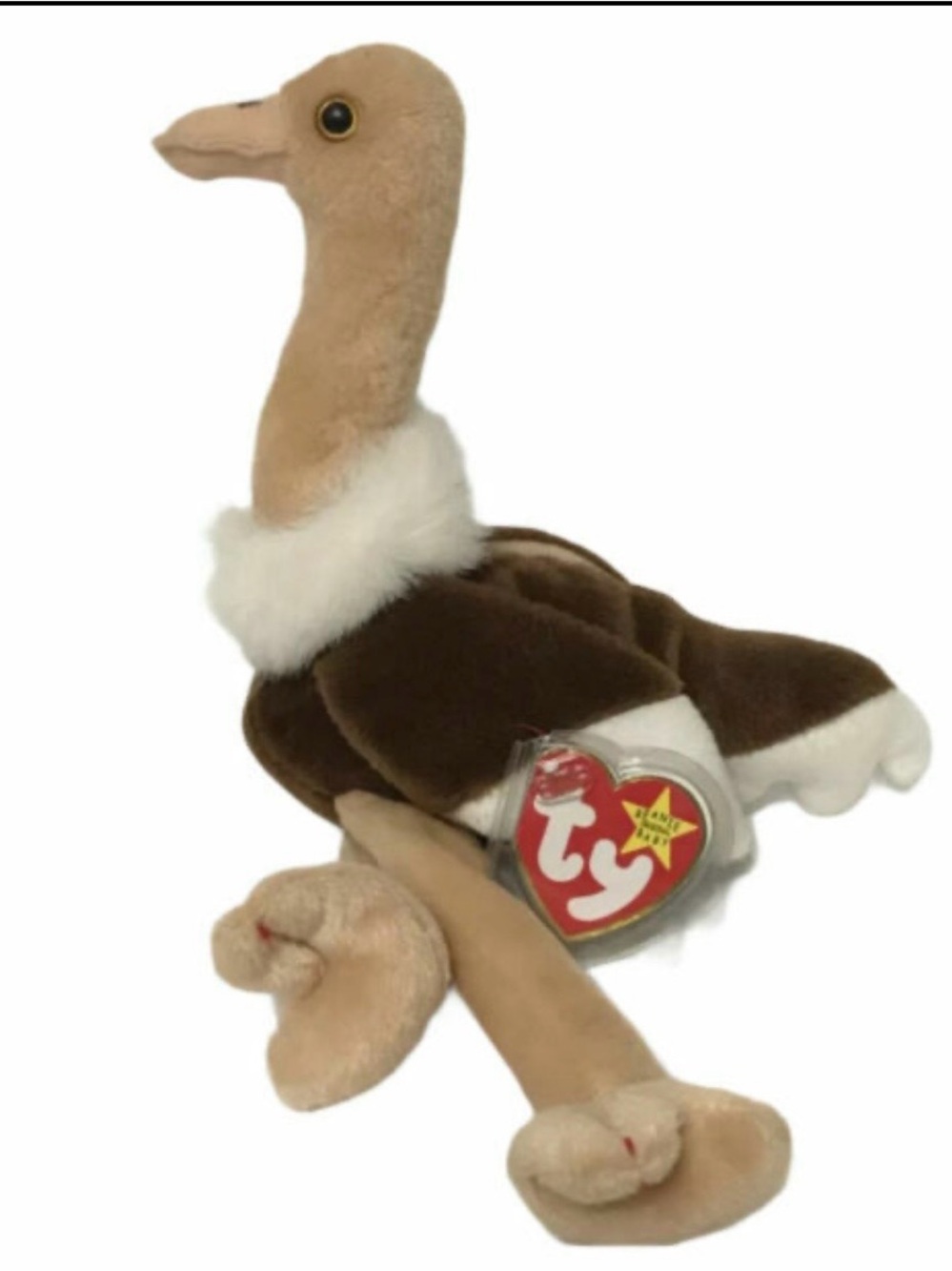 Ty Beanie McDonalds Toy: Stretchy the Ostrich